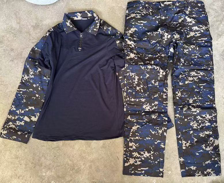 Shanxing G2 Rana Trajes de entrenamiento para hombres manga larga estilo americano al aire libre anti-desgaste trajes físicos de combate a incendios trajes tácticos transpirables