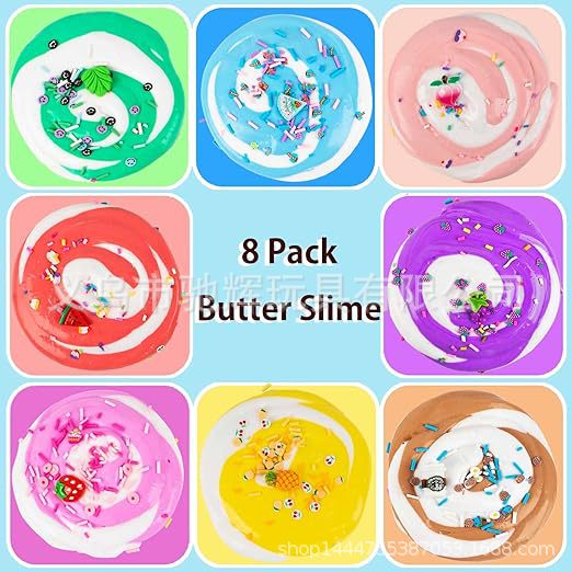 Butter Slime 8-Pack