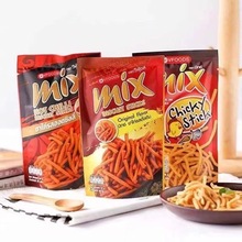 泰国进口VFOODS Mix脆脆条原味咪咪虾条薯条膨化小零食品75g