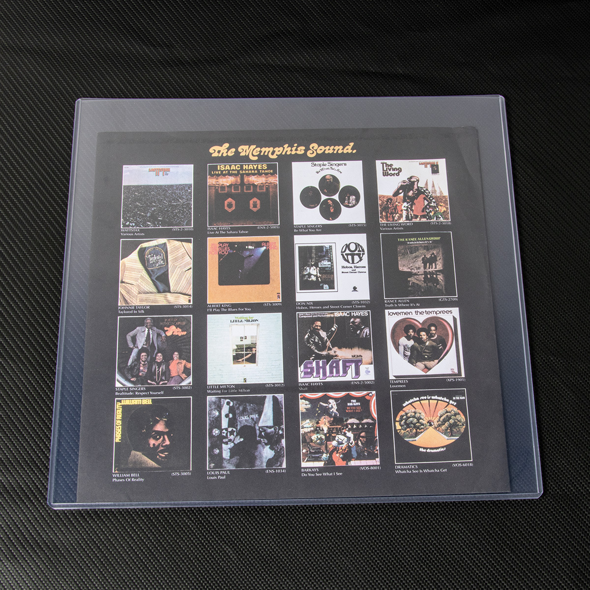 7/12-inch disco de vinilo de goma dura de PVC record almacenamiento protección álbum colección chaqueta al por mayor