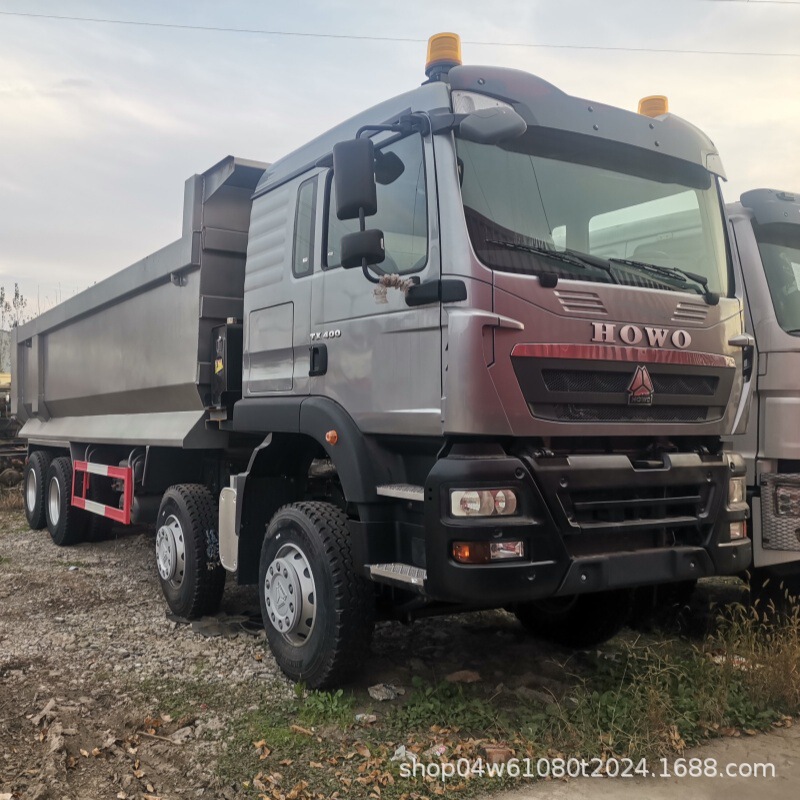 Exported to Africa, Used 8*4 Howo Tx Dump Truck, Mining Engineering Truck, 371 Horsepower Port Transport Truck Exported to Africa, Used 8*4 Howo Tx Dump Truck, Mining Engineering Truck, 371 Horsepower Port Transport Truck