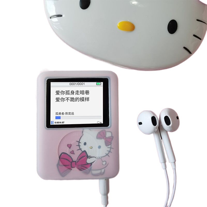 Mp3 Music Player Otg Cute Mini Portable Player with Screen Mp4 Student Running E-Book Player