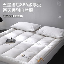 A类80%大豆纤维床垫软垫秋冬季加厚被褥子家用单人宿舍床褥垫被子