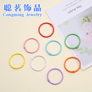 �ֹ�DIY�Ʒ���4.5cm��ɫ���ῨȦ���ٻ��Ȧ�_��Ȧ���Ȧ�bӆȦ