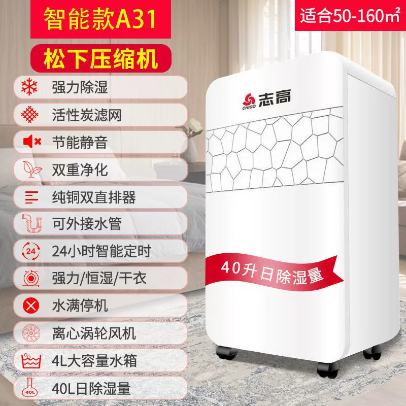 Высокоэффективный бытовой осушитель Zhigao, осушитель для спальни от влажности, для помещений, мини-прибор-сушилка