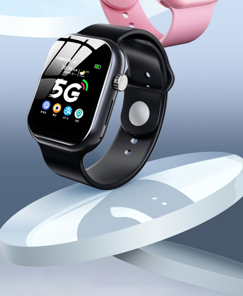 The 5G all-network children's smartwatch can insert a card for video calls, intelligently locate students, and has a long battery life for both boys and girls details Picture