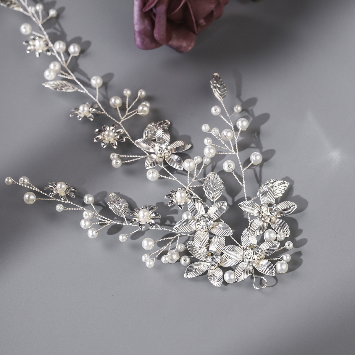 1# 헤어밴드 실버