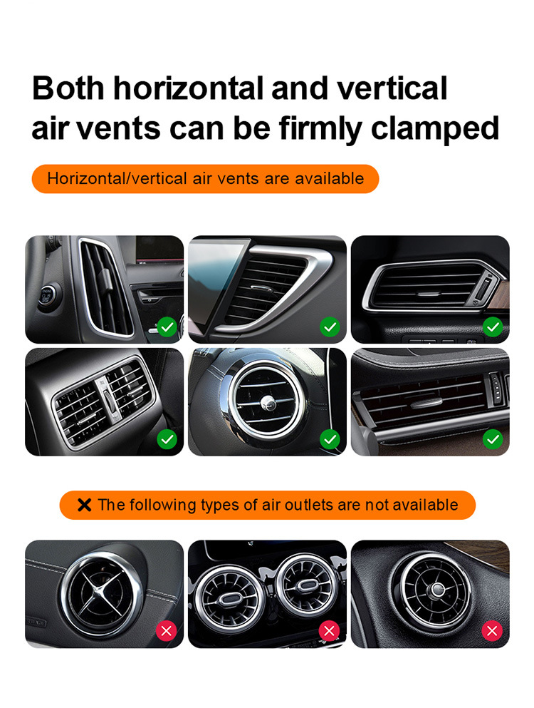 Car Air Conditioner Air Outlet Mobile Phone Holder In-Car Beverage Ashtray Holder Water Cup Holder Car Mobile Phone Holder