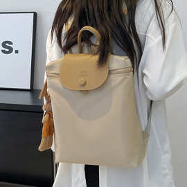 日系可爱少女书包女韩版复古时尚高中学生初中生双肩包大容量背包