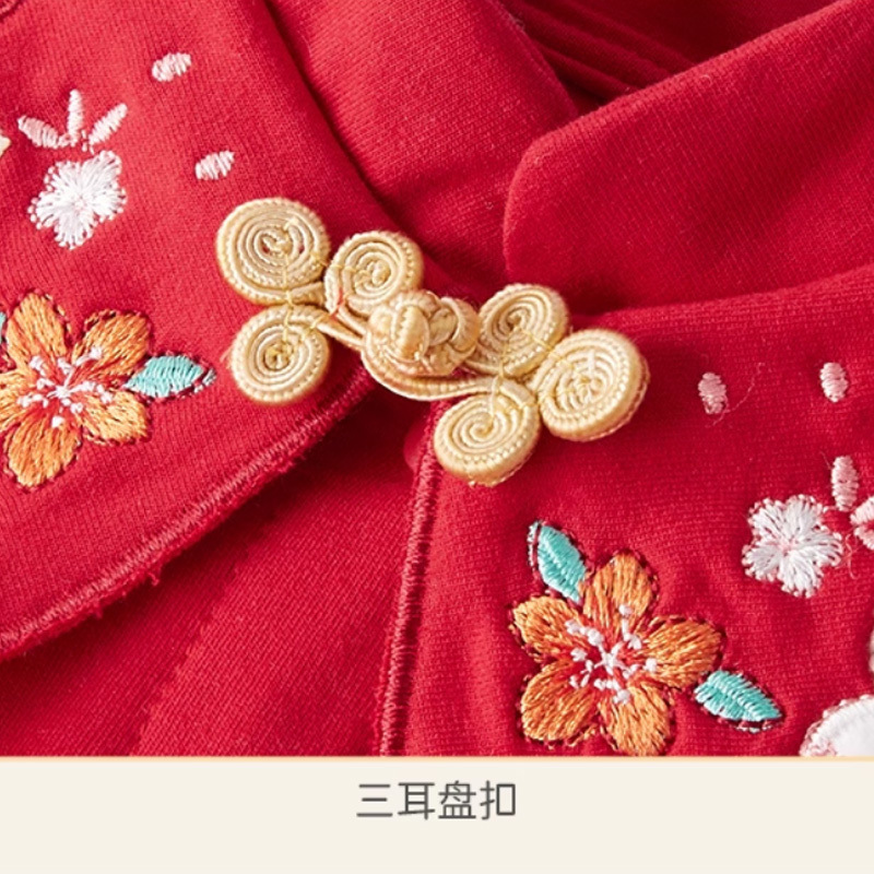 점프 수트 보름달 잡기 주 원피스 축제 100 일 중국 어린이 HA 옷 1 년 된 봄과 가을