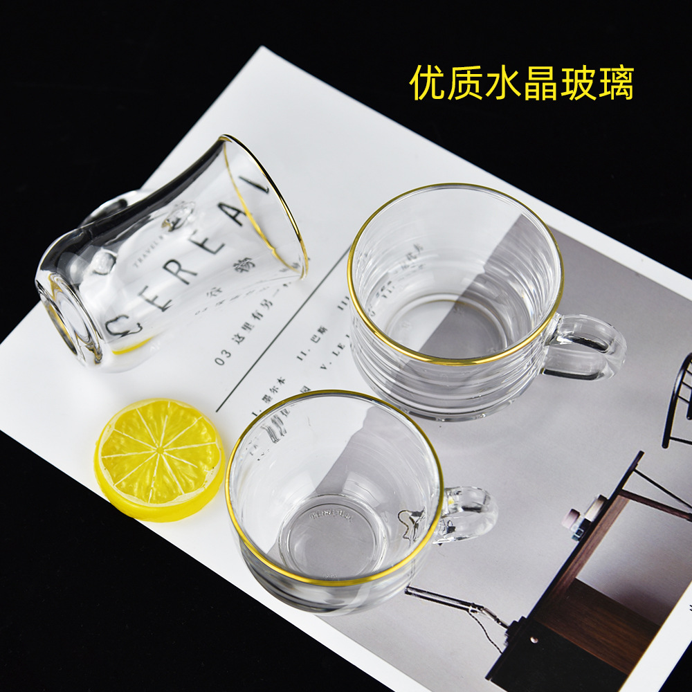 中东咖啡杯欧式古典小奢华精致轻奢水杯 ins风家用高档下午茶茶具