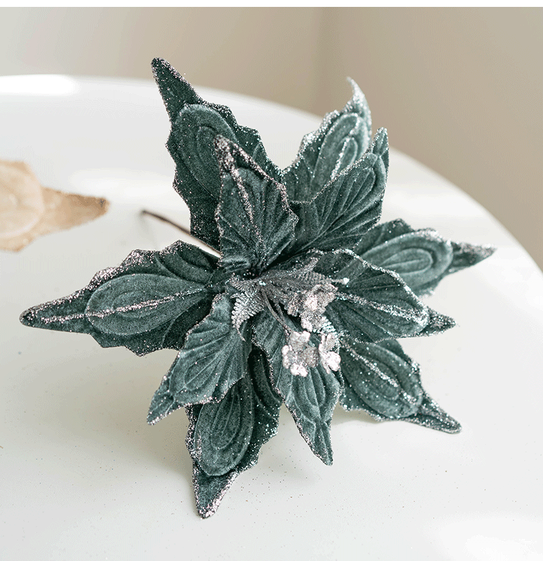 Christmas Simple Style Classic Style Flower Holiday Festival Christmas Tree Decoration display picture 4