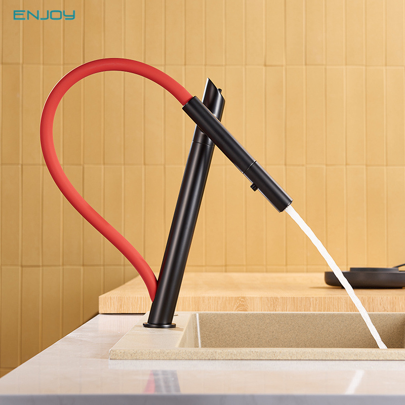 Cross-Border Export of Italian-Designed Pull-Out Kitchen Faucets in Small Batches for Light Luxury Cross-Border Export of Italian-Designed Pull-Out Kitchen Faucets in Small Batches for Light Luxury