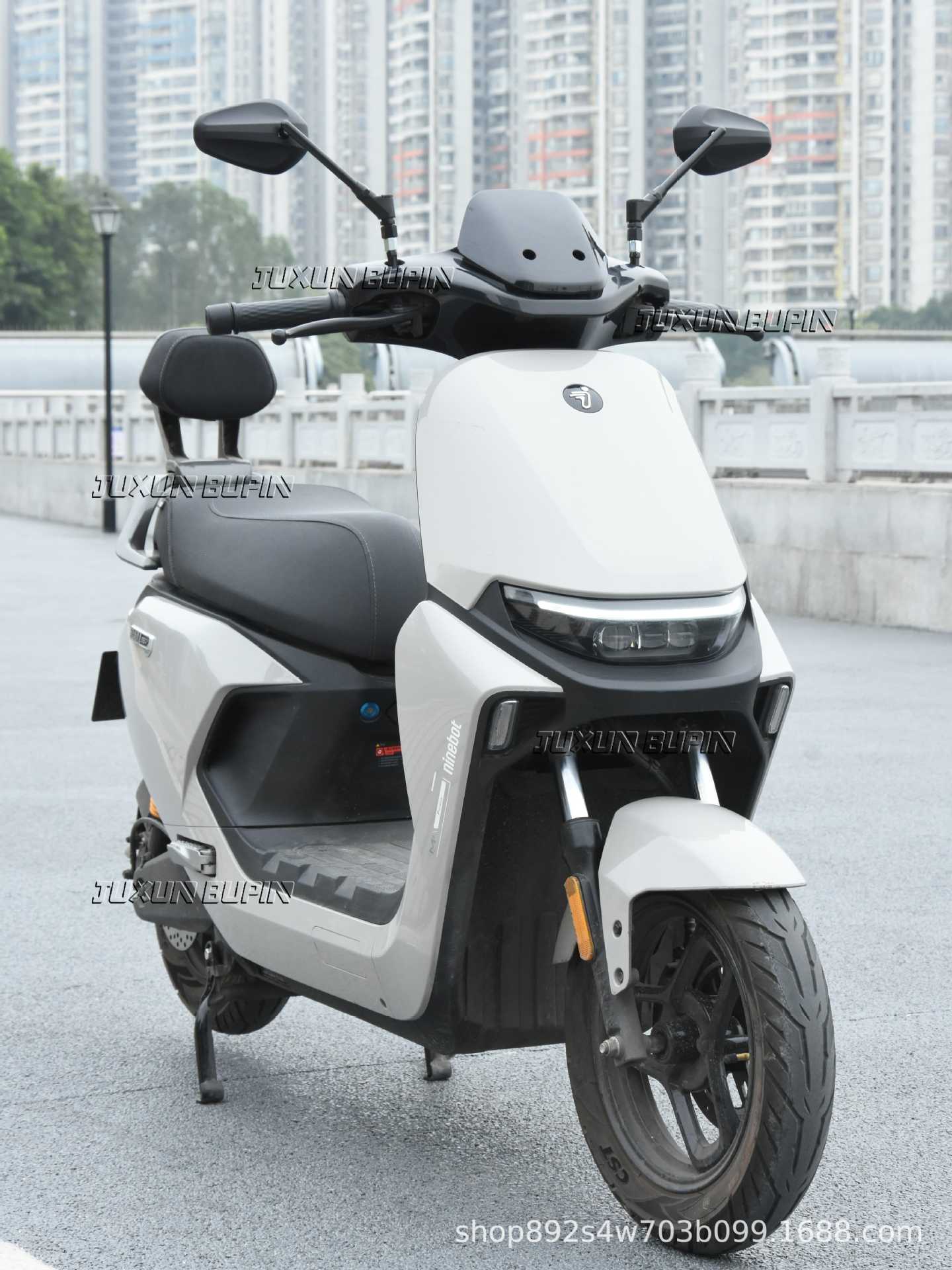 Suitable for Jihua AE8, Niu NLT, Ninebot E300P electric vehicles and motorcycles, universal modified rearview mirror