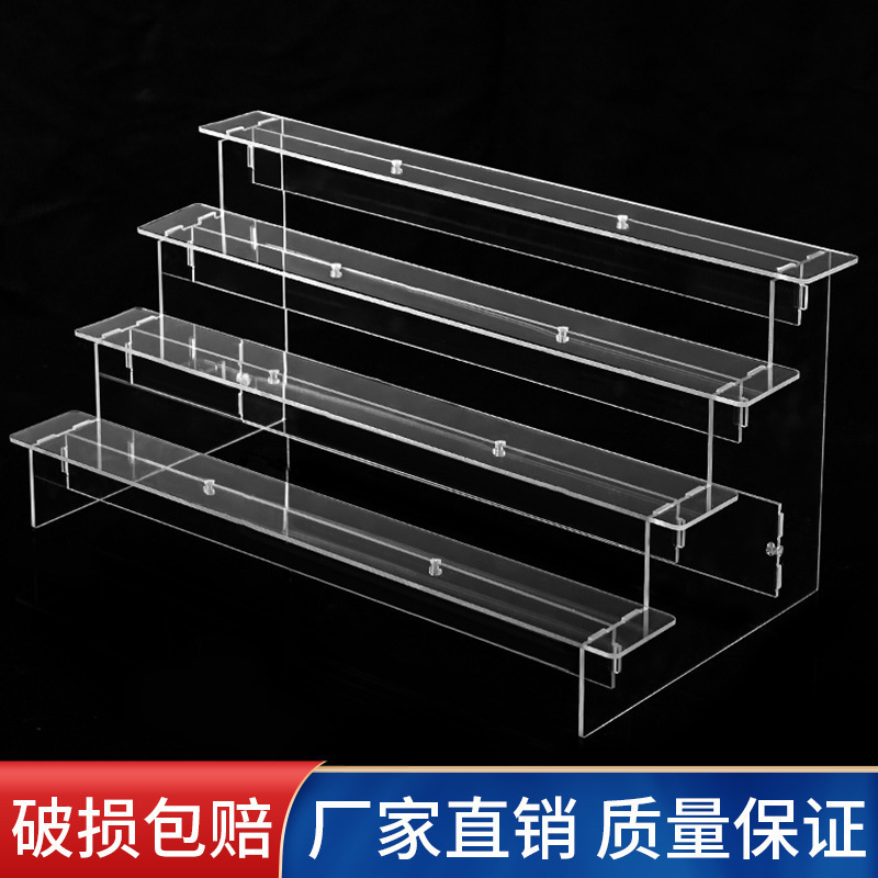 Acrylic Ladder Display Rack Blind Box Transparent Multi-Layer Bubble Mate Display Rack Doll Doll Storage Rack Acrylic Ladder Display Rack Blind Box Transparent Multi-Layer Bubble Mate Display Rack Doll Doll Storage Rack