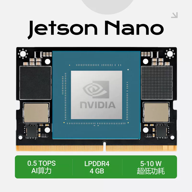 NVIDIA Jetson Nano edge AI computing module spot original 0.5 TOPS 4GB LPDD