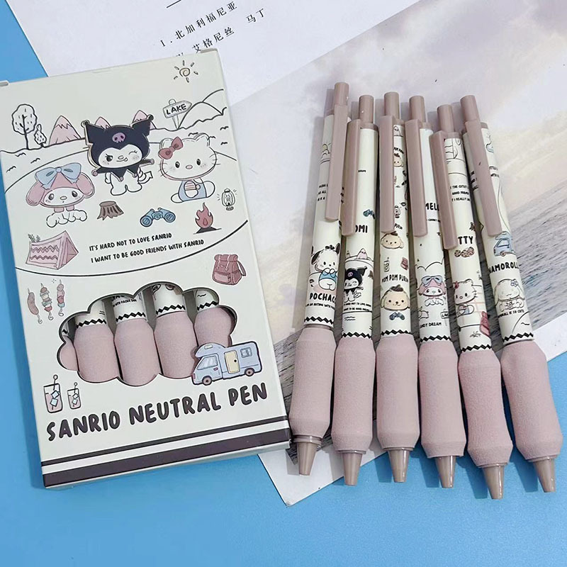 Bolígrafo de geles de la serie Sanrio 1 caja (6 piezas)