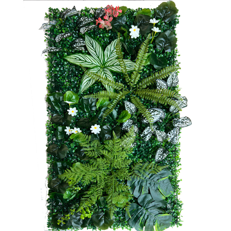 50×100cm人造仿真植物墙室内外墙面假绿植装饰婚庆展览门头阳台|undefined