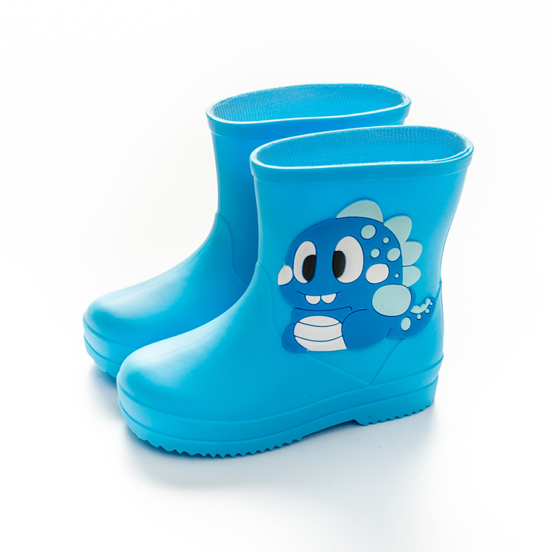 子供のかわいい雨靴防水滑り止めの子供の雨靴幼児ゴム靴赤ちゃんの水靴2-7歳の漫画の靴の道|undefined
