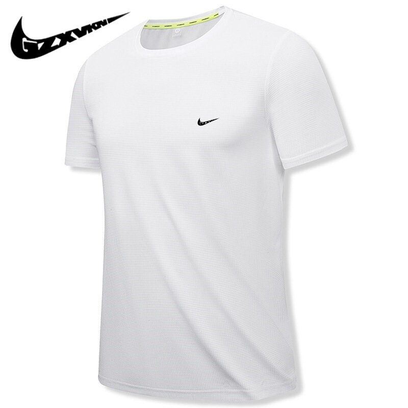 Ice Silk Short-Sleeved Men's T-Shirt Quick-Drying Outdoor Sports 2026 Summer New Half-Sleeved Training Fitness Running T-Shirt