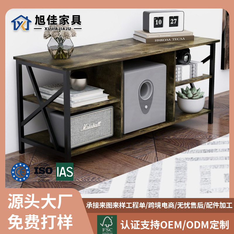 Clearance Sale Simple Tv Cabinet Living Room Bedroom Furniture Wholesale Multi-Space Storage Cabinet Sideboard Storage Rack