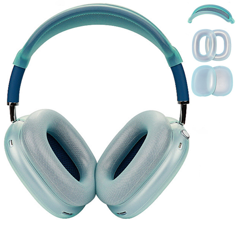 Funda para auriculares airpodsmax funda para auriculares Apple transparente funda protectora de silicona funda protectora para auriculares Bluetooth