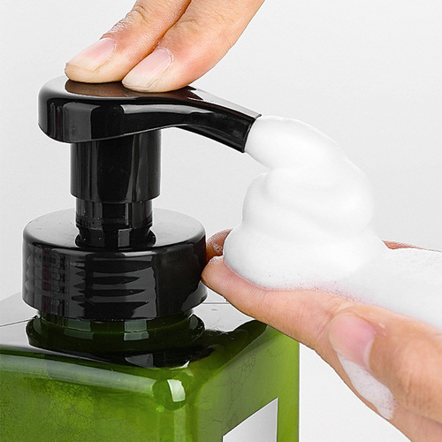 Mousse foaming bottle, shampoo bottle, foaming hand soap bottle, push-type facial cleanser foamer, foamer