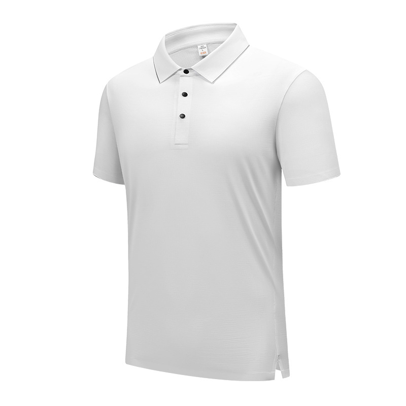 Sensación fresca que absorbe el sudor 5A camisa publicitaria de solapa antibacteriana camisa cultural ropa de trabajo Polo camiseta de secado rápido logotipo personalizado