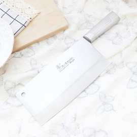 厨房家用不锈钢切片刀斩切刀切菜刀薄刃切片砍切两用锋利持久防滑