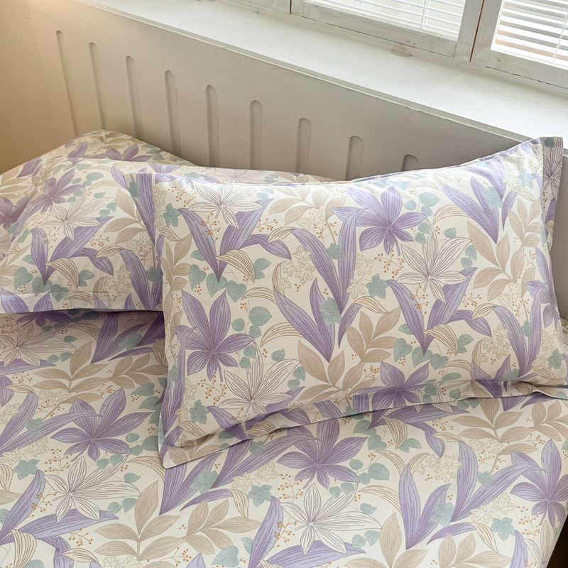 Funda de almohada de algodón de celebridades de Internet Un par de fundas de almohada de algodón 48x74cm Juego completo de fundas de almohada para un solo hogar Funda interior para mujer