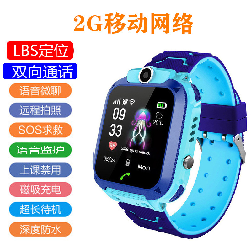 Q12B azul (Comercio exterior multi-idioma + cambio de idioma + impermeable profundo)