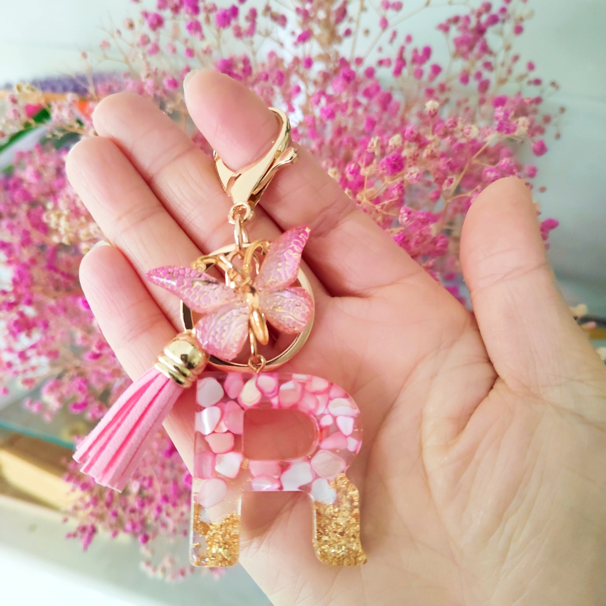 Llavero de la letra Pendant/R