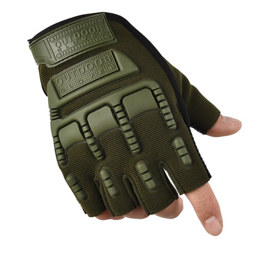 Foreign trade cross-border seal tactics half-finger gloves for men tactical training outdoor cycling special forces adult and children kids