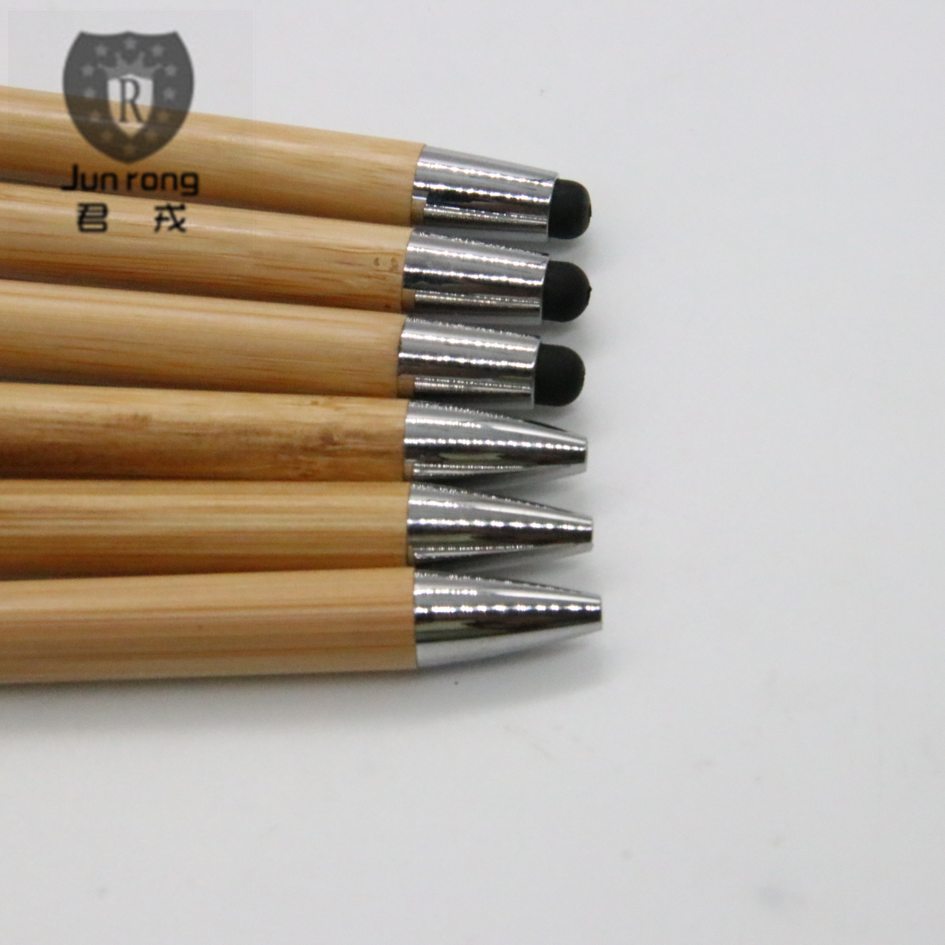 Prensa de bambú pluma táctil medio aceite recarga en stock fabricante diseño LOGO