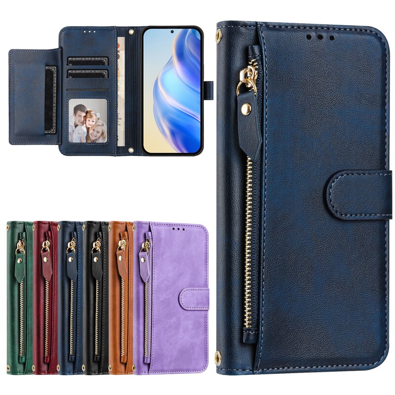 Wholesale Cross-Border Applicable Samsung A57 Zipper Card Holder Protective Case A56 Wallet Phone Case A27 Multi-Card Holder Shell Wholesale Cross-Border Applicable Samsung A57 Zipper Card Holder Protective Case A56 Wallet Phone Case A27 Multi-Card Holder Shell