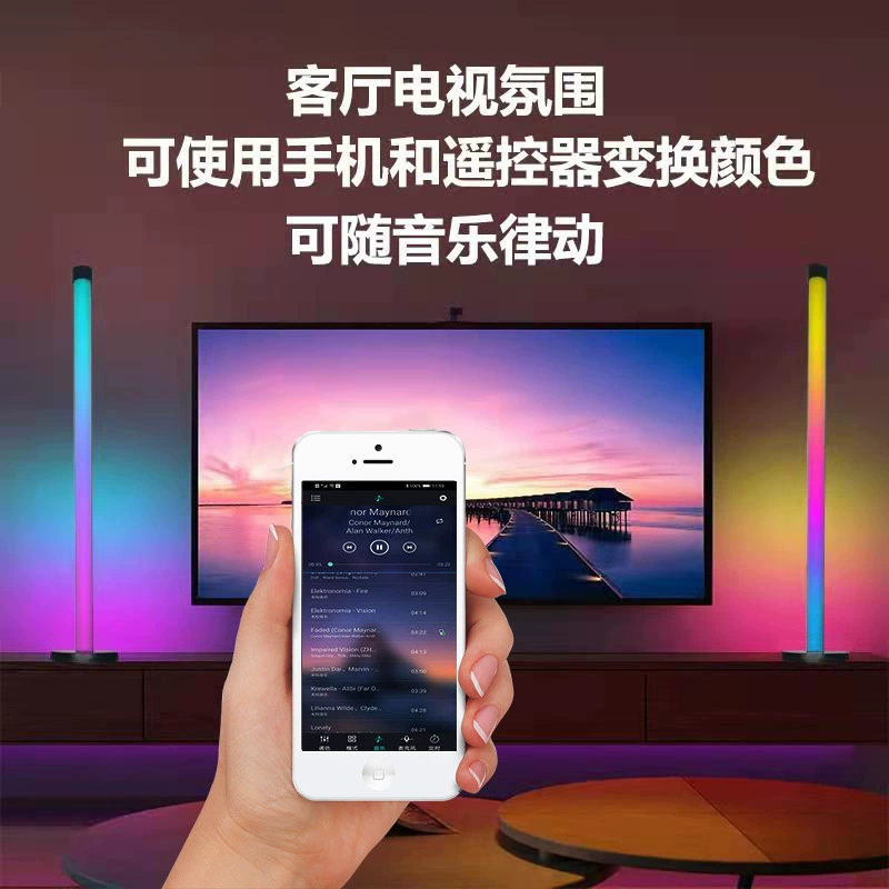 5v Bluetooth APP настольный атмосферный свет газовая атмосфера свет RGB э-спорт игровой фоновый свет выбор ритм свет голосовое управление свет