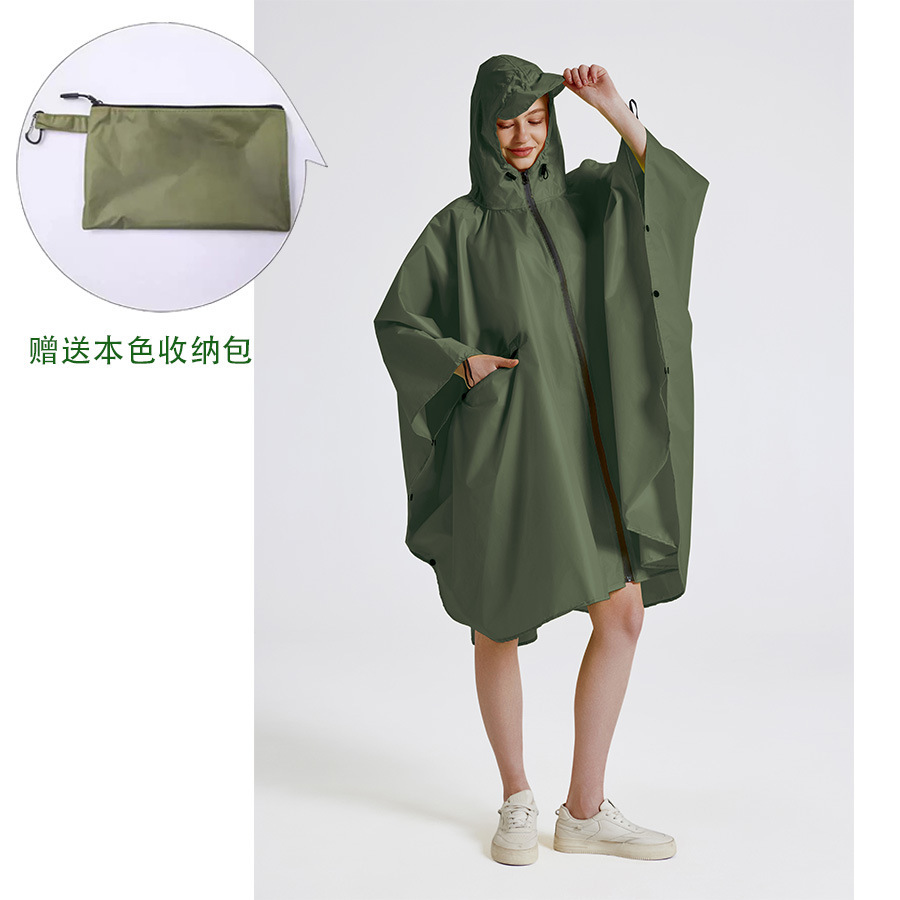 Capa de lluvia al aire libre trekking 3 en 1 multifunción ligera y duradera portátil comercio exterior transfronterizo lluvia torrencial