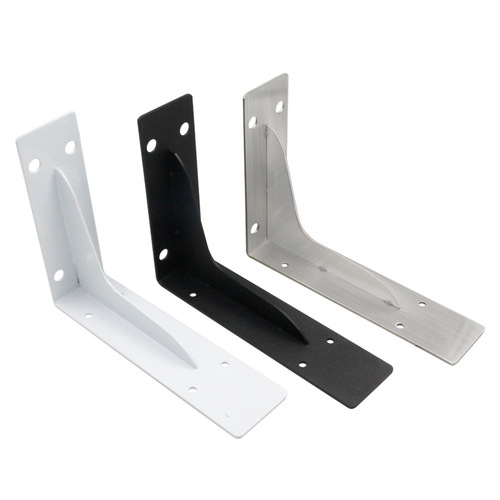 Stainless steel tripod wall bracket load-bearing wall fixed right-angle iron partition support tripod storage rack