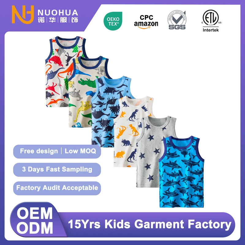 Custom Kids Vest | Low MOQ Fast Sampling Cross-border Sour
