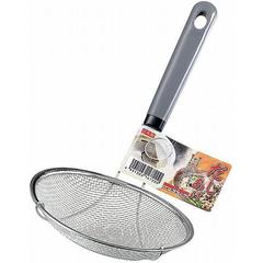 Japanese ECHO Stainless Steel Large Slotted Spoon Strainer Fryer Stir Fry Noodles Boiling Water Strainer Sieve Baking Tool 