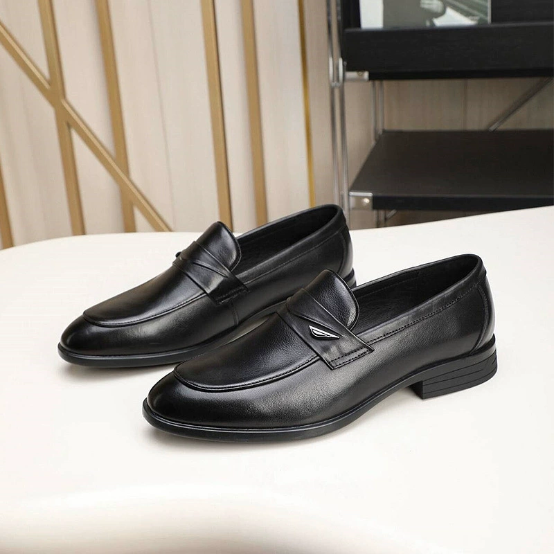 2025 новые мужские бизнес-кожаные туфли