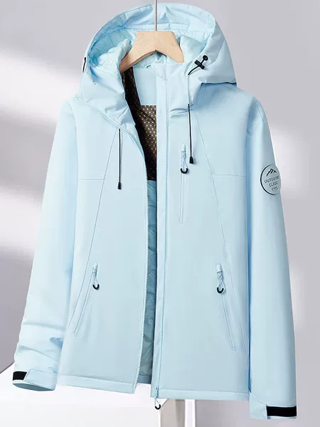 New autumn and winter styles: thickened, hooded, casual outerwear, versatile and trendy solid-color cotton jackets, and graphene-lined cotton jackets