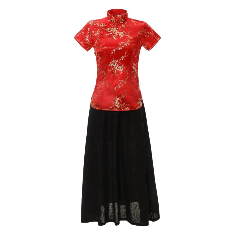 Весна-лето 2025. Новые улучшенные топы-чонсамы, короткие и длинные юбки. Ремонт. Повседневная одежда больших размеров для мам и женщин.