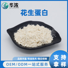 食品级花生蛋白粉食品添加剂原料厂家直销1kg起批华浓生物供应