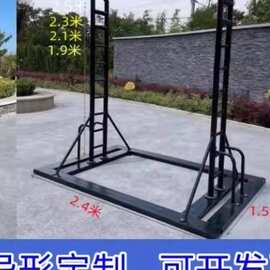 家用吊杠移动室外训练室内单杠引体向上户外云梯攀爬健身助木双杠