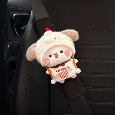 Seatbelt Shoulder Pads, Decorative and: Seat belt shoulder pad - puppy-set-one-or-two-single-pack