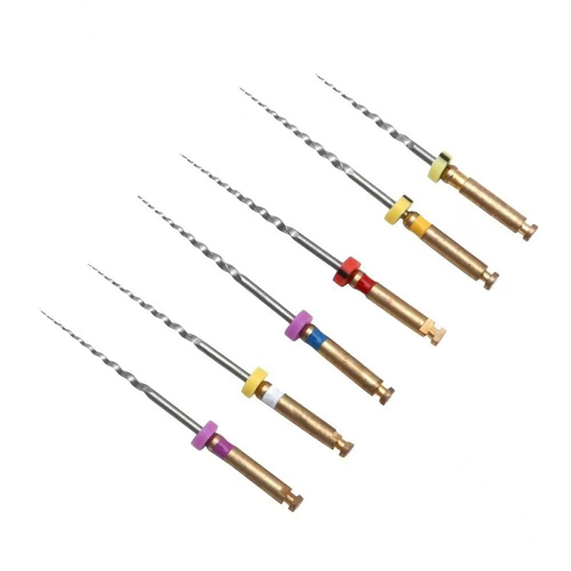 Máquina de lima de tubo radicular dental para lima de níquel-titanio, lima de cono grande, lima de activación térmica, aguja expandida 21m25mm31mm