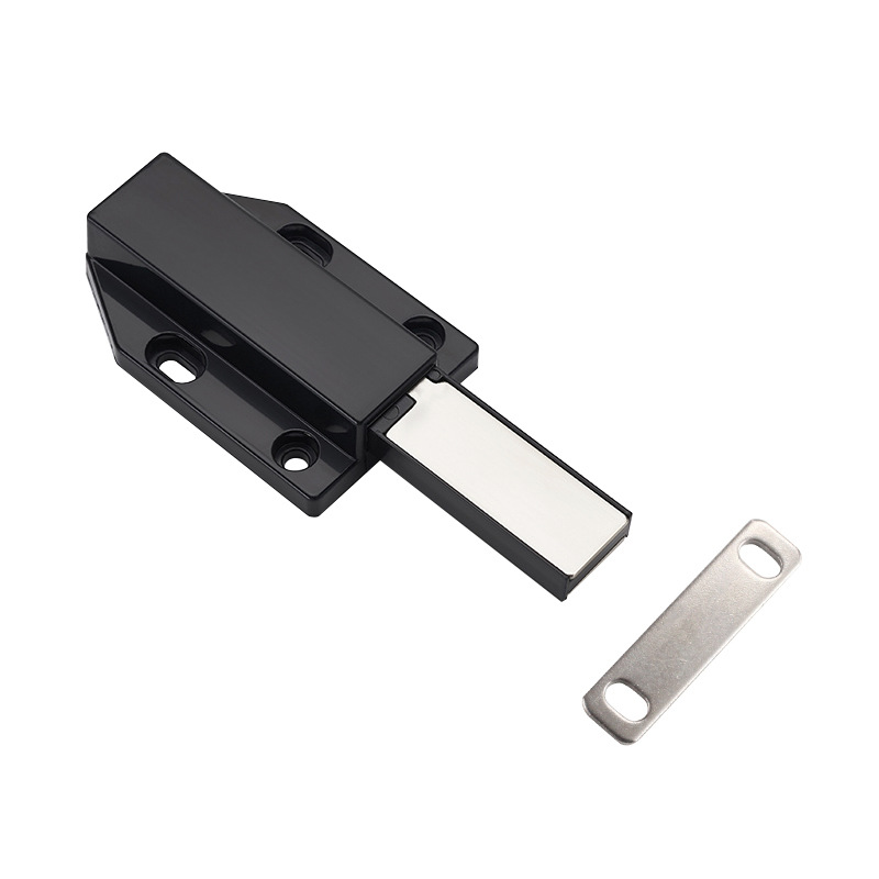 Dispositivo de rebote de la puerta del Gabinete de nylon de plástico Gudi extra grande fuerte puerta magnética mango sin contacto gabinete de succión magnética auto-elástico
