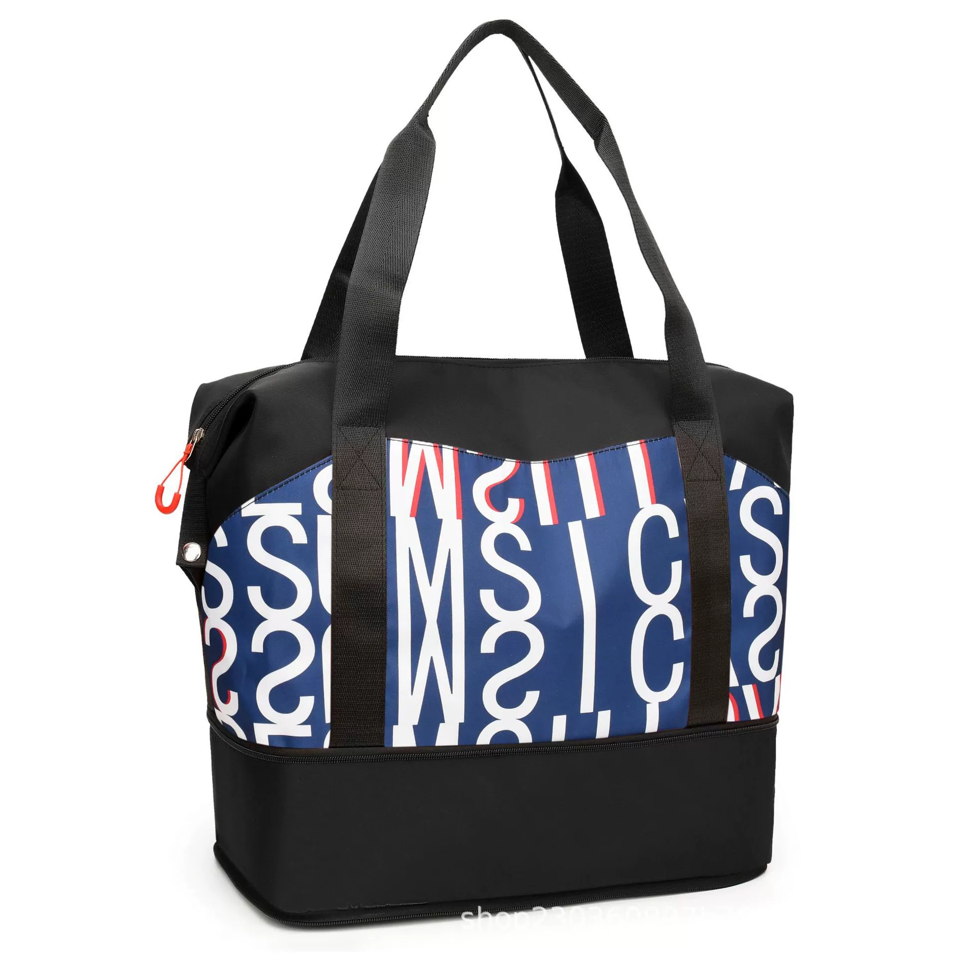 Емкий дорожный чемодан, саквояж для хранения багажа, ручной набор с разделением влажного и сухого для йоги