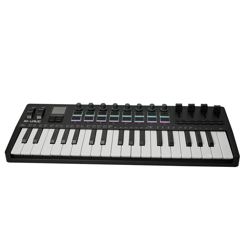 SMK-37プロ37キーボードシンセサイザーミディ音源付キーボードコントローラー携帯電音創作編曲|undefined